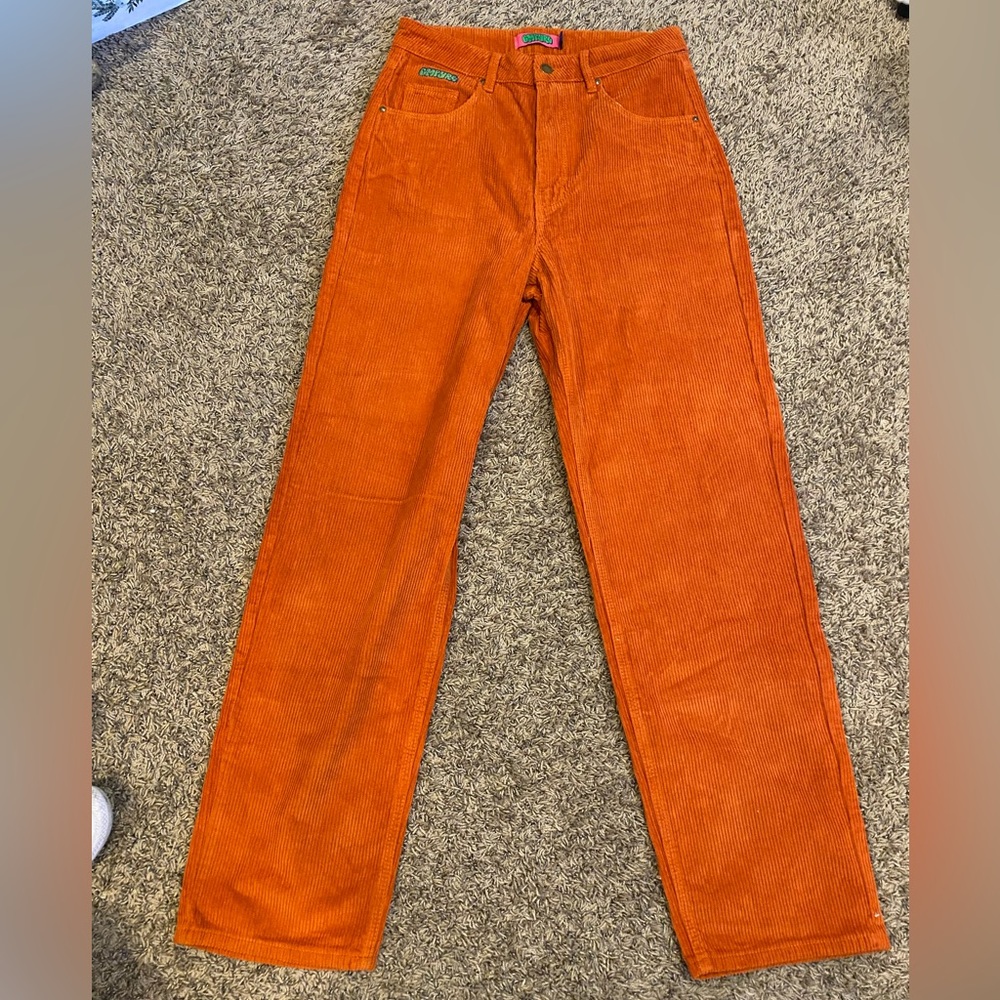 Empyre Orange Corduroy Pants Size 5